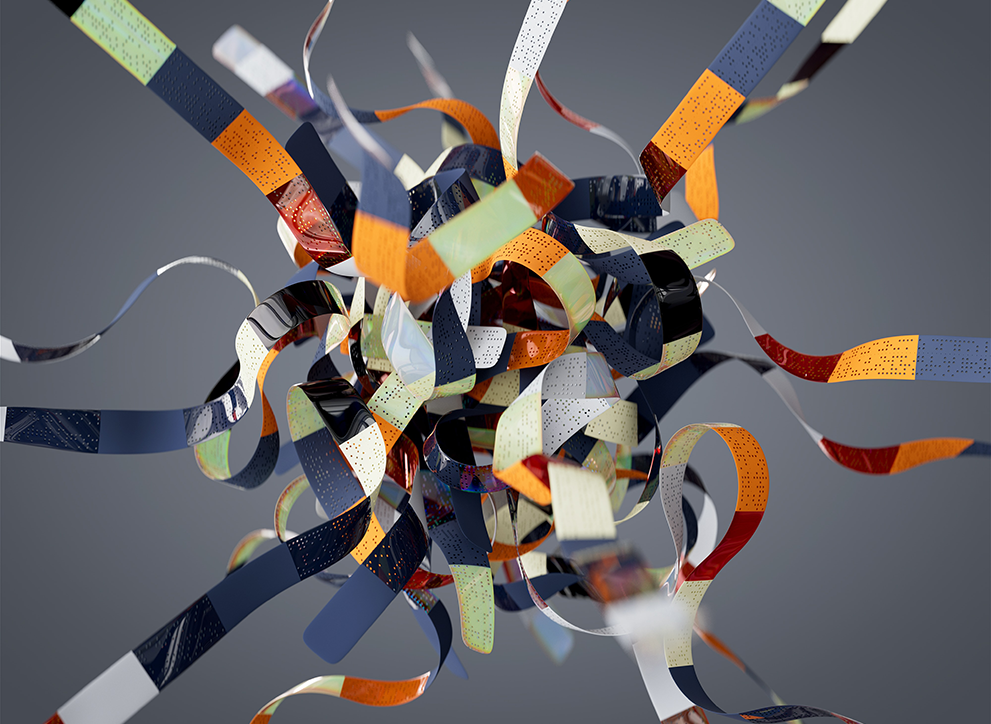 3D render of a conceptual visualisation of large language models by artist Tim West. Photo by Google DeepMind on Unsplash.