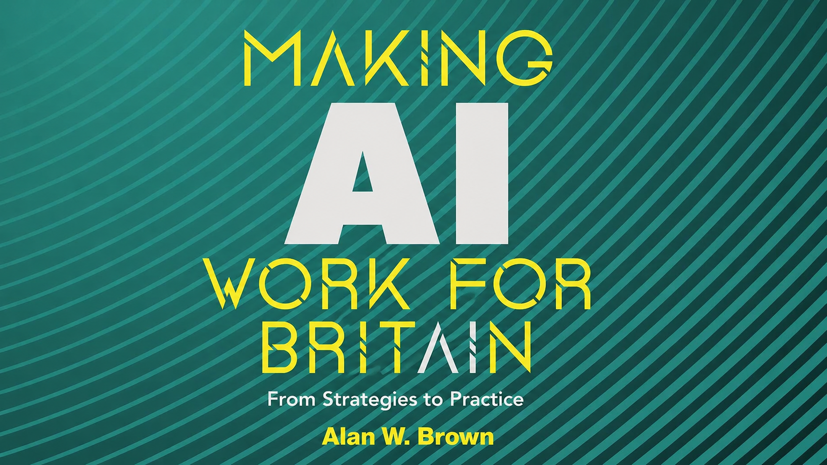 An image of the front cover of Making AI Work for Britain.